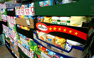 Prawie 40 ton żywności przekazali wolontariuszom Banku Żywności mieszkańcy Warmii i Mazur